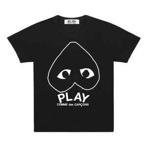 Comme des Garçons PLAY Black Crew Neck